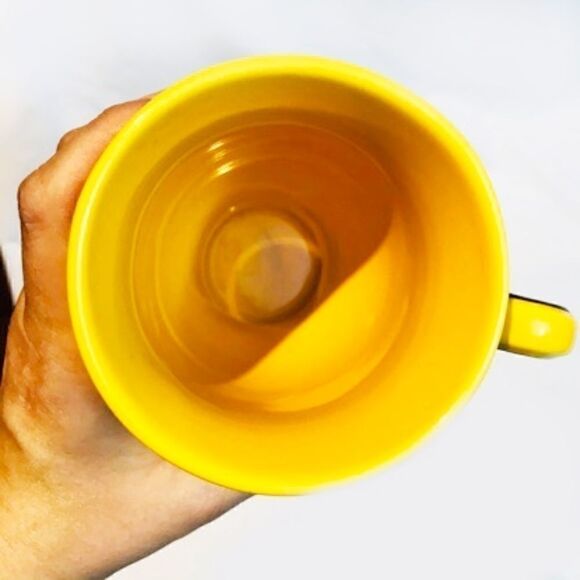 𝅺yellow Vintage Y2K Mug - Picture 3 of 4